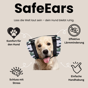 SafeEars - Gehörschutz für Hunde