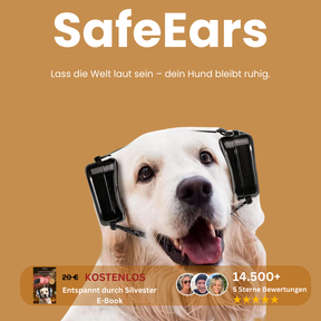 SafeEars - Gehörschutz für Hunde